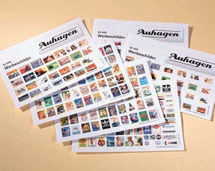 Auhagen 42659 - Reclameborden / Werbeschilder