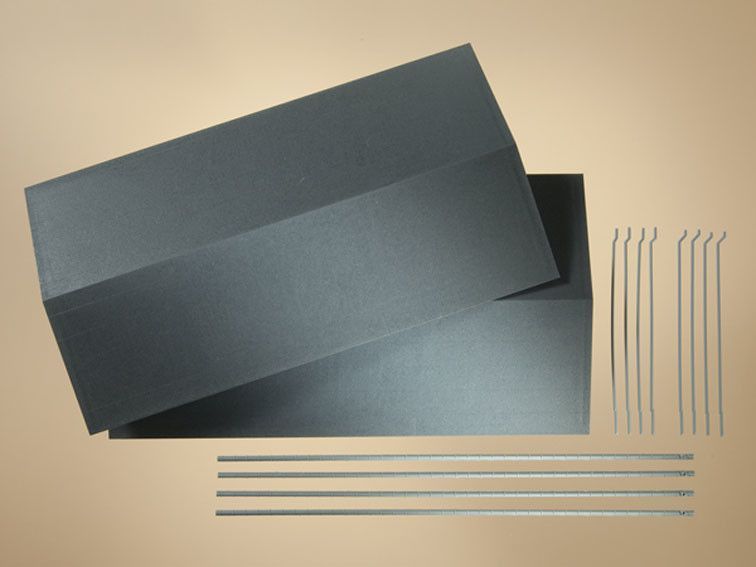 Auhagen 80300 - Dak, dakgoot &amp; regenpijp, H0
