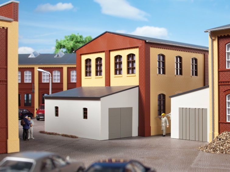Auhagen 80105 - Aanbouw garage, H0
