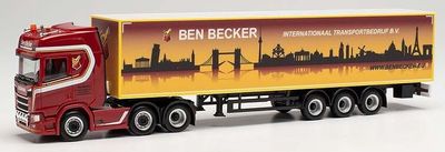 Herpa 1:87 - Scania CR 20 HD 6x2 G.Sz. Ben Becker (NL)