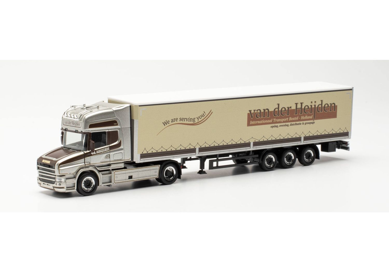 Herpa 1:87 - Scania Hauber TL G.Sz. Van der Heijden (NL)