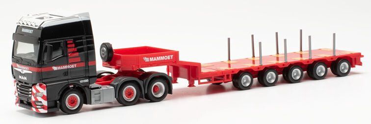 Herpa 1:87 - MAN TGX GX 6x2 S.t.Sz. Mammoet (NL)