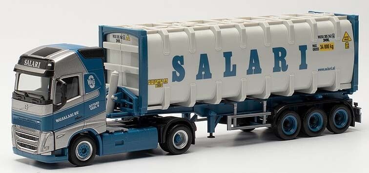 Herpa 1:87 - Volvo FH Gl. 30 ft. B.Con. Salari (NL)