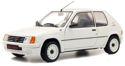 Solido 1:18 - Peugeot 205 rally, MK1, wit