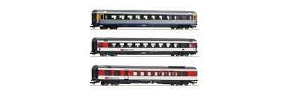 Roco 74021 - H0 | SBB EuroCity EC 7, 3-delige set 1