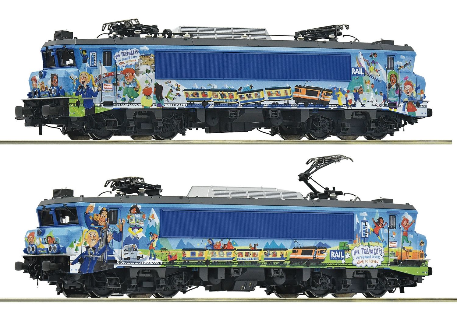 Roco 7510089 - 9902 Railexperts Elektrische locomotief "Tommie en Tess“ (DCC Sound)