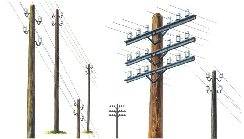 Italeri 404 - 1:35 | Telegraph Poles