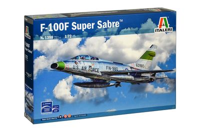 Italeri 1398 - F-100F Super Sabre, 1:72