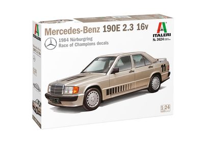 Italeri 3624 - Mercedes-Benz 190 E 2.3 16V 1984 Nürburgring
