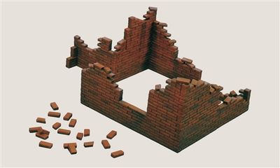 Italeri 405 - 1:35 | Brick walls