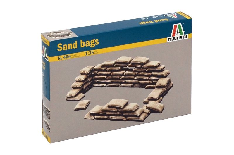 Italeri 0406 - SAND BAGS 1:35