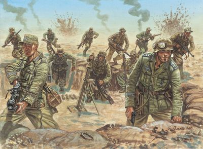 Italeri 6099 - 1:72 | D.A.K. INFANTRY WWII