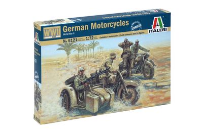 Italeri 6121 - 1:72 | German Motorcycles