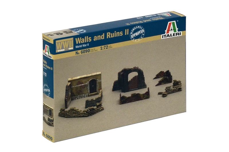 Italeri 6090 - 1:72 | Walls and Ruins (No. 2)