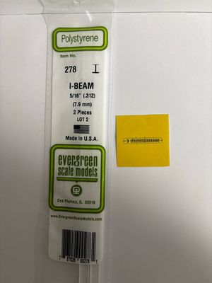 Evergreen 278 - I-Profiel - 7,9