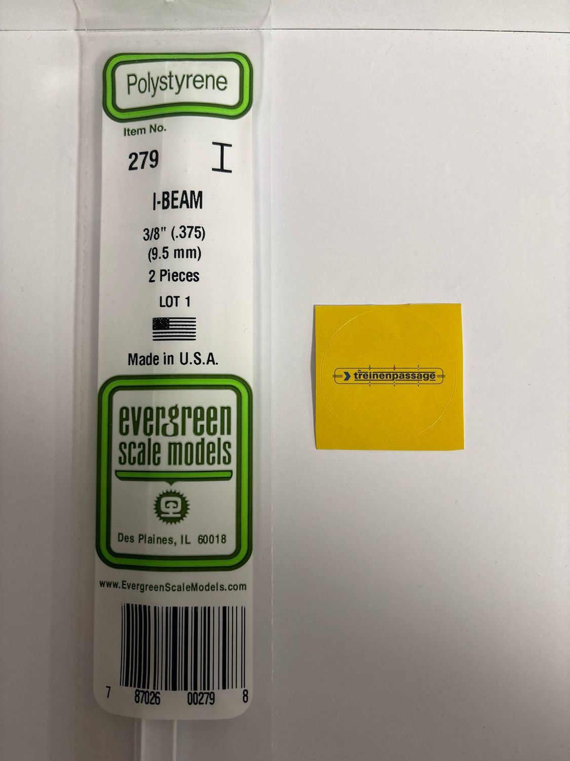 Evergreen 279 - I-Profiel - 9,5