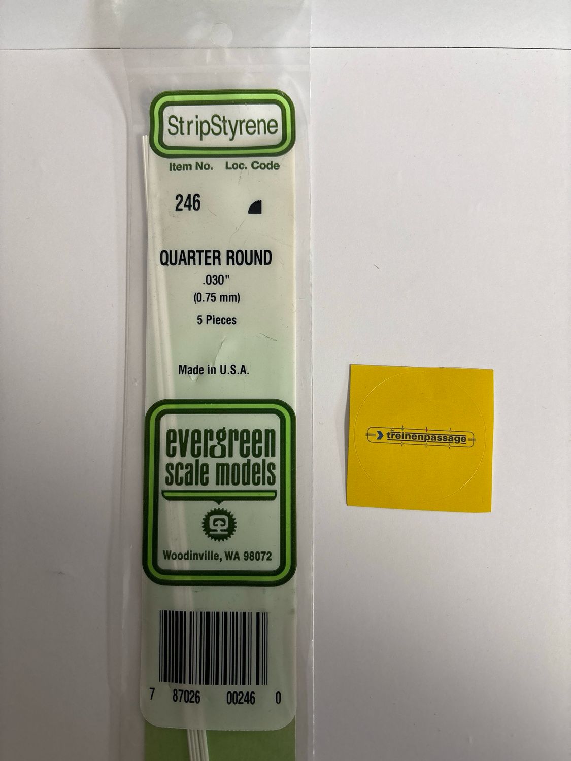 Evergreen 246 - Kwartrond - 0,8