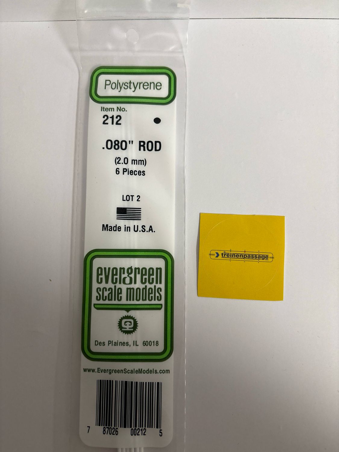 Evergreen 212 - Staaf - 2.0