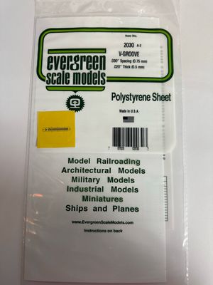 Evergreen 2030 - Gegroefd - 0.5mm dik - plankbreedte 0.8