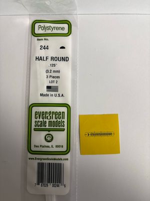 Evergreen 244 - Halfrond - 3,2