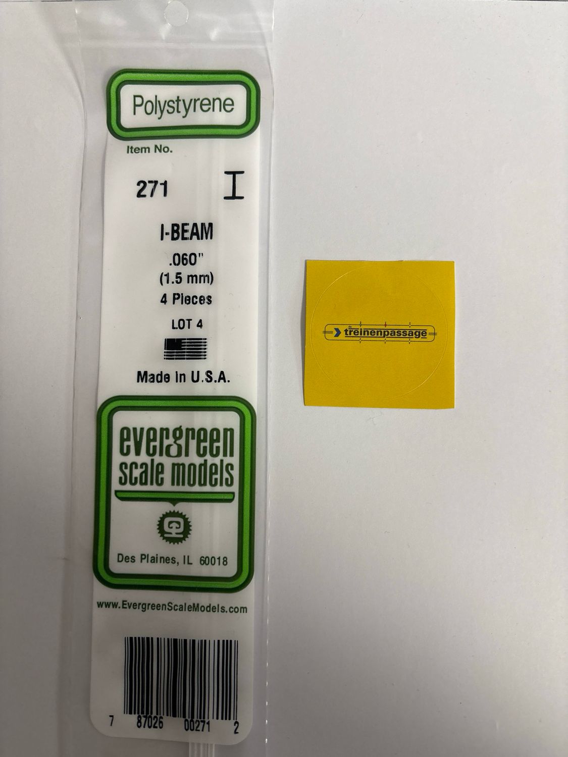 Evergreen 271 - I-Profiel - 1,5