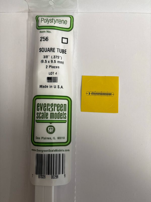 Evergreen 256 - Vierkante pijp - 9,5