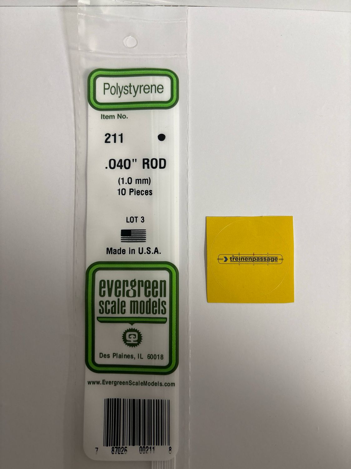 Evergreen 211 - Staaf - 1.0