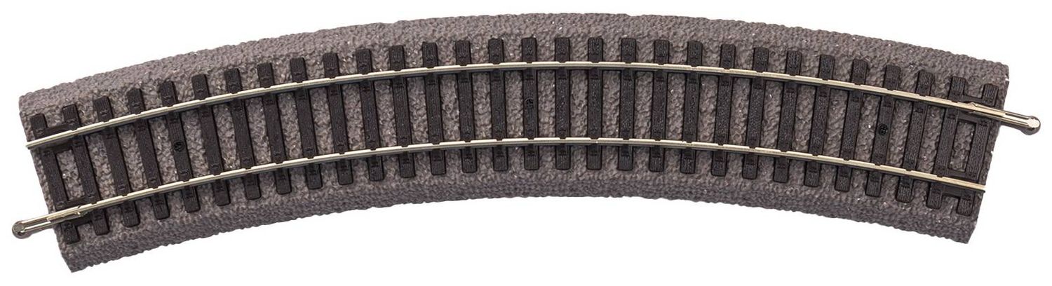Piko 55412 - R2 | Gebogen rail met bedding