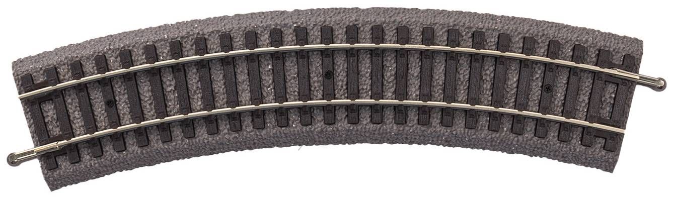 Piko 55411 - R1 | Gebogen rail met bedding