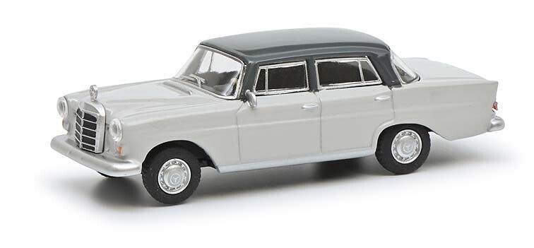 Schuco 1:64 - Mercedes Benz 200 D Heckflosse (W110), grijs