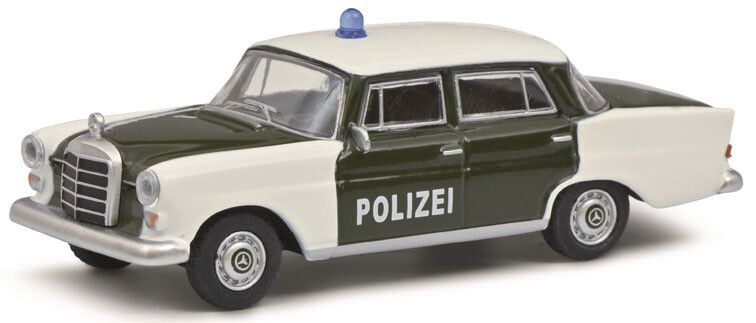 Schuco 1:64 - Mercedes Benz 200 W110 (Polizei)