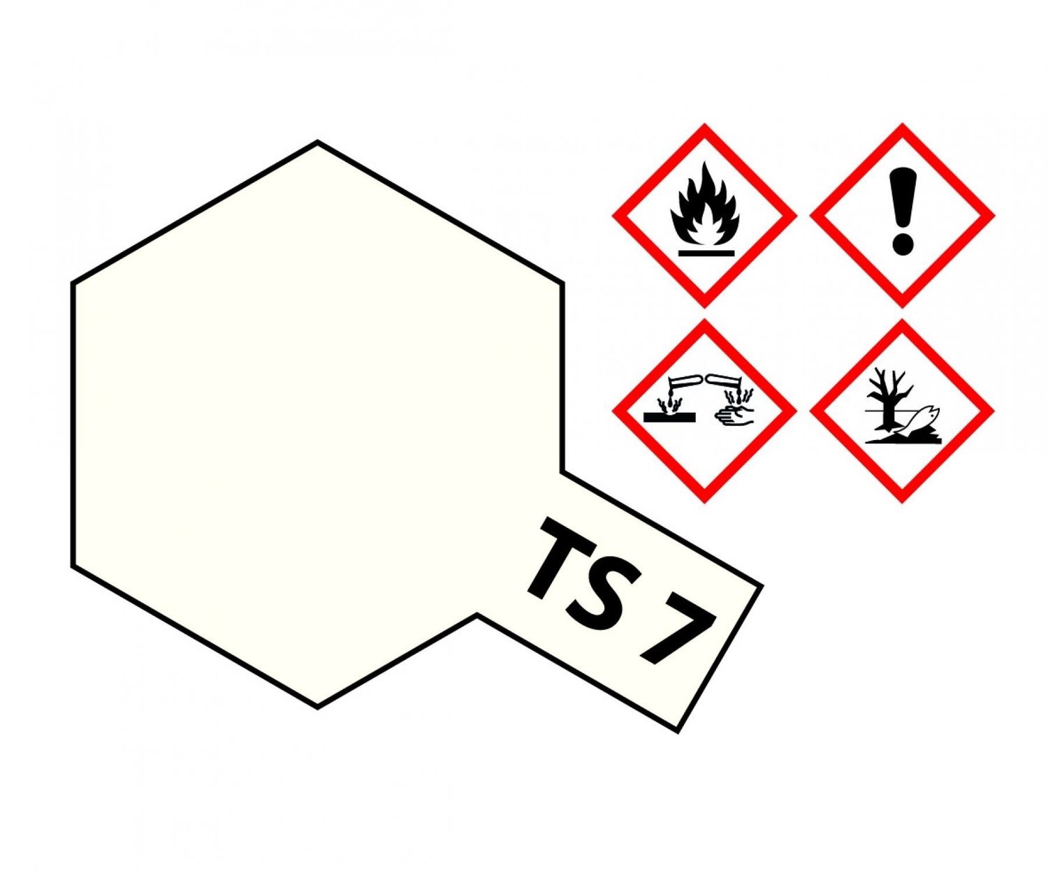 Tamiya TS-7 - Racing White Gloss