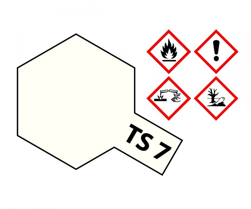 Tamiya TS-7 - Racing White Gloss