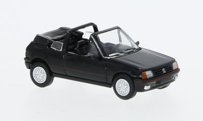 PCX 1:87 - Peugeot 205 Cabriolet, schwarz, 1986
