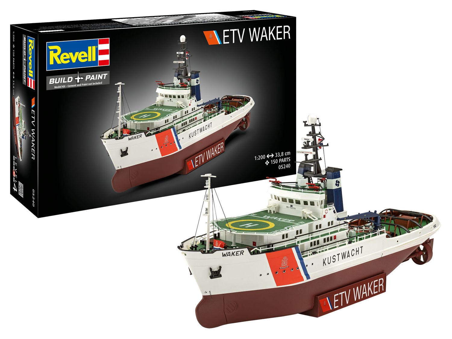 Revell 05240 - ETV Waker "Kustwacht" 1:200