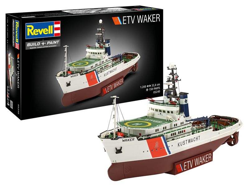 Revell 05240 - ETV Waker "Kustwacht" 1:200