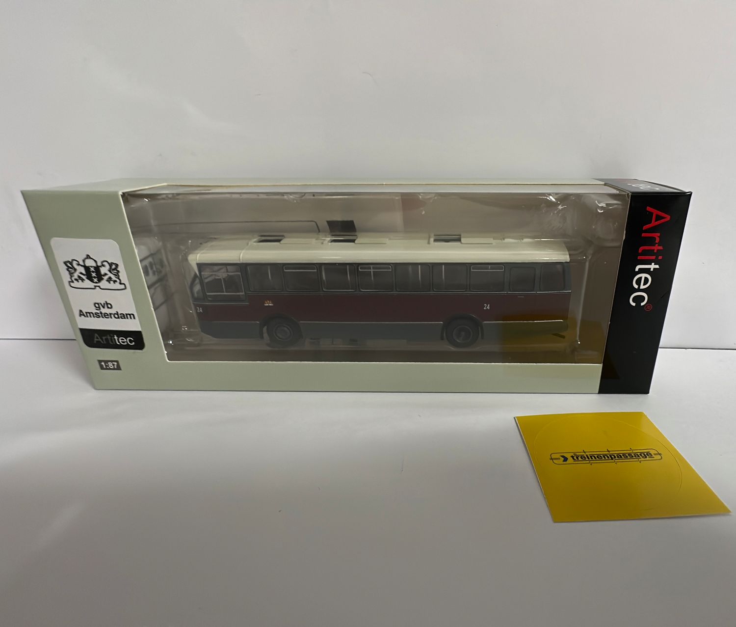 Artitec 487.061.02 - H0 | Stadsbus CSA1 GVB 24 Amsterdam