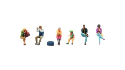 NOCH 35320 - N | Zittende reizigers (6 figuren)