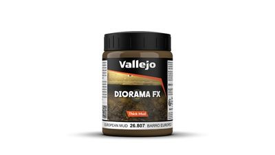 Vallejo 26.807 - Diorama FX | Thick Mud Europees bruin