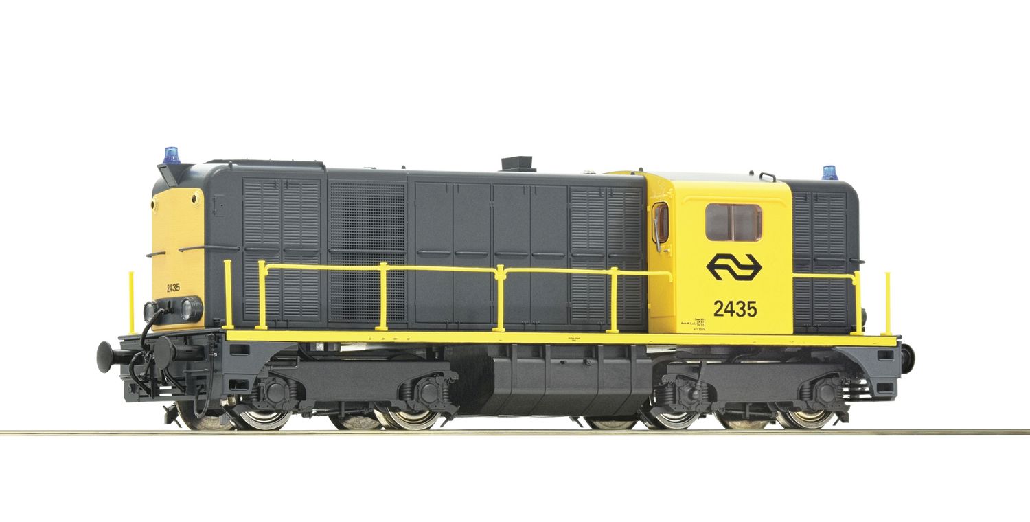 Roco 70790 - Diesellocomotief,  2435, Geel/grijs, NS