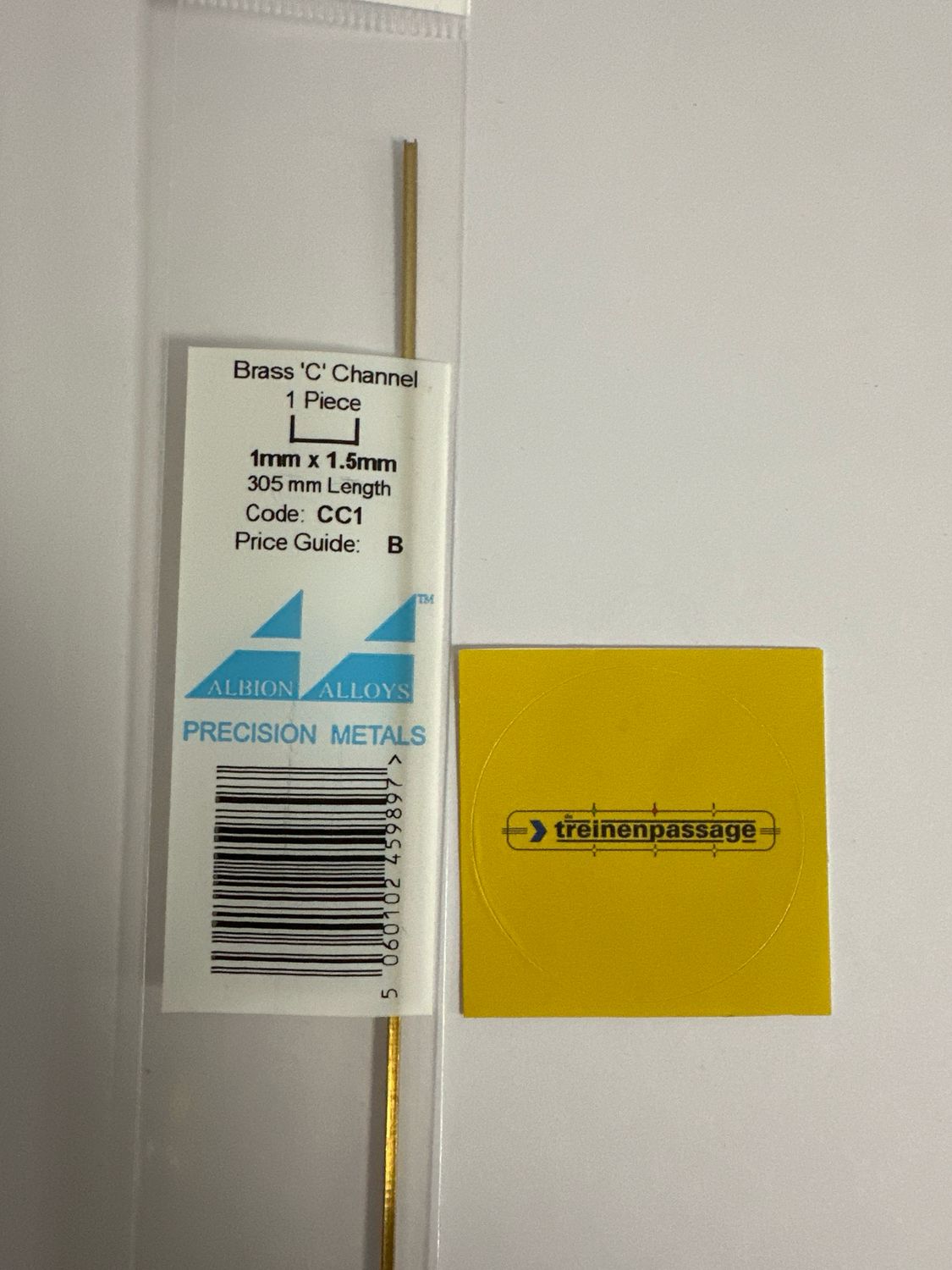Albion CC1 - MESSING C PROF. 1mm x 1.5mm x 1mm