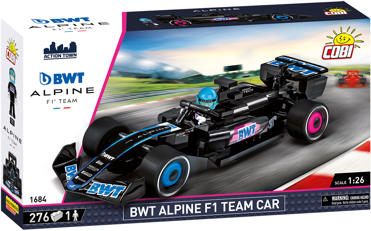 COBI 1684 - ACTION TOWN - Alpine F1 Team Car