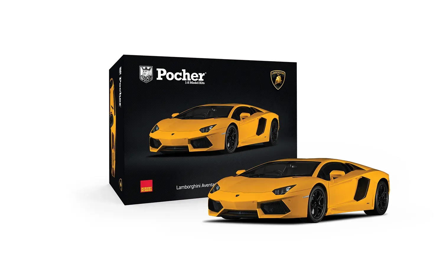 Pocher HK119  - 1:8 | Lamborghini Aventrador LP700-4 Giallo Orion