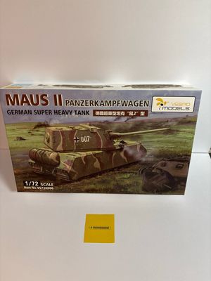 Vespid Models VS720006 - Pz.Kpfw. VIII Maus II - German Super Heavy Tank 1:72