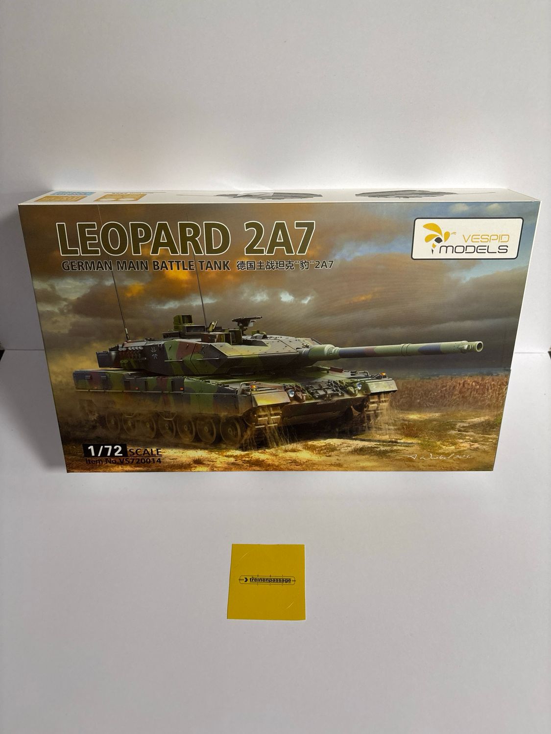 Vespid Models VS720014 - German Main Battle Tank Leopard 2 A7 1:72