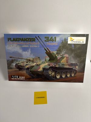 Vespid Models VS720013 - Flakpanzer 341 3.7cm Flak auf Panther G 1:72