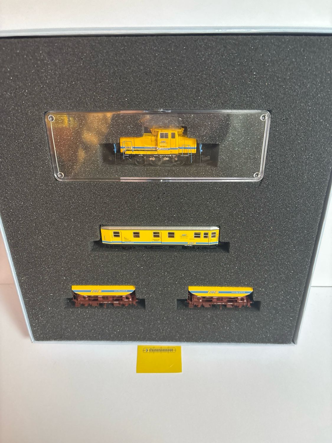 Hobbytrain H5006 - BR 365 DBG Bauzug DB 4-delig  N