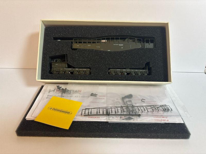 Hobbytrain H23602 - Spoorweggeschut K5 "Leopold" N