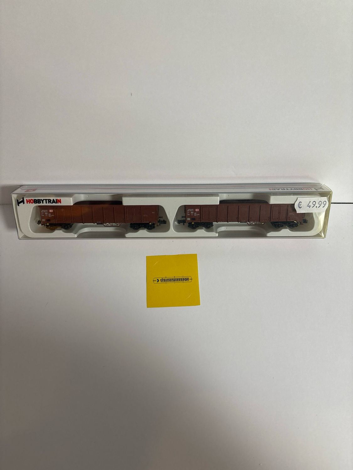 Hobbytrain H23401 - Open goederenwagon Eanos-X 052 DB DG Y-25, V N