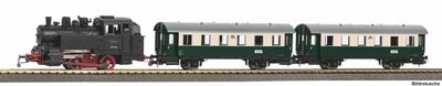 PIKO 57035 - H0 | Startset Dampflok BR 80 VSM met twee personenrijtuigen NS